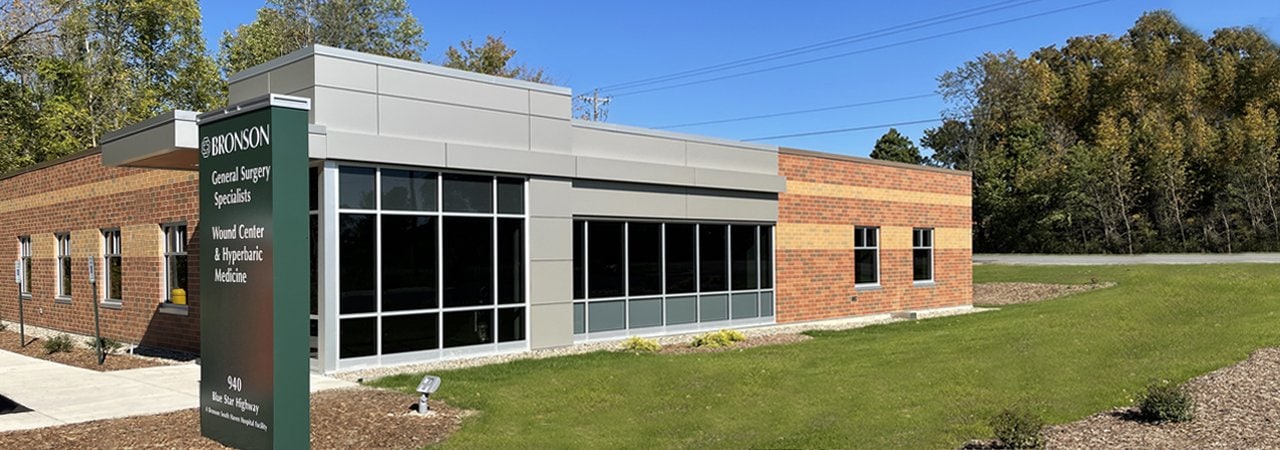 Photo of New Bronson South Haven General Surgery and Wound Services Building