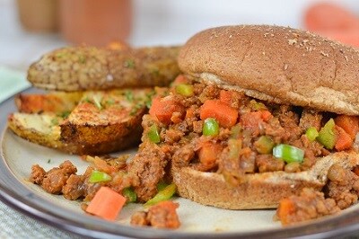 Photo of a garden sloppy joe