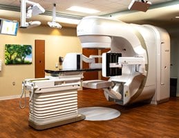 Photo of the TrueBeam Linear Accelerator at Bronson Cancer Center in Battle Creek