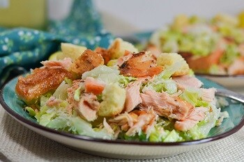 photo of salmon salad