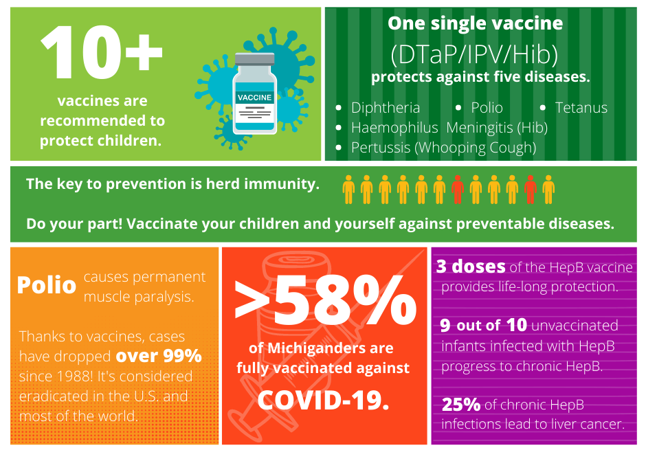 Photo of Vaccine Infographic.