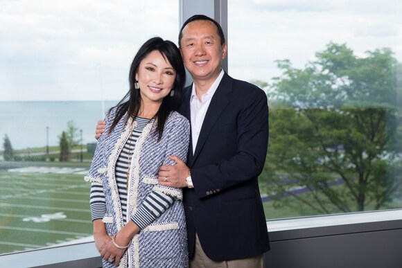 Lynn and Charles Zhang.